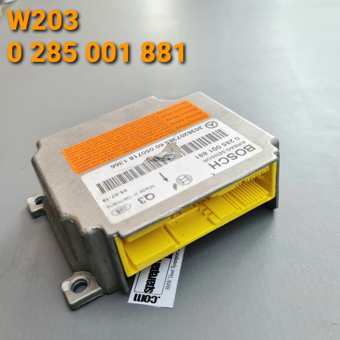 Jual Otomotif Spare Part Mobil Airbag Sensor Modul Mercedes Benz W203 Facelift Promo-Original-Sale-Murah | Shopee Indonesia