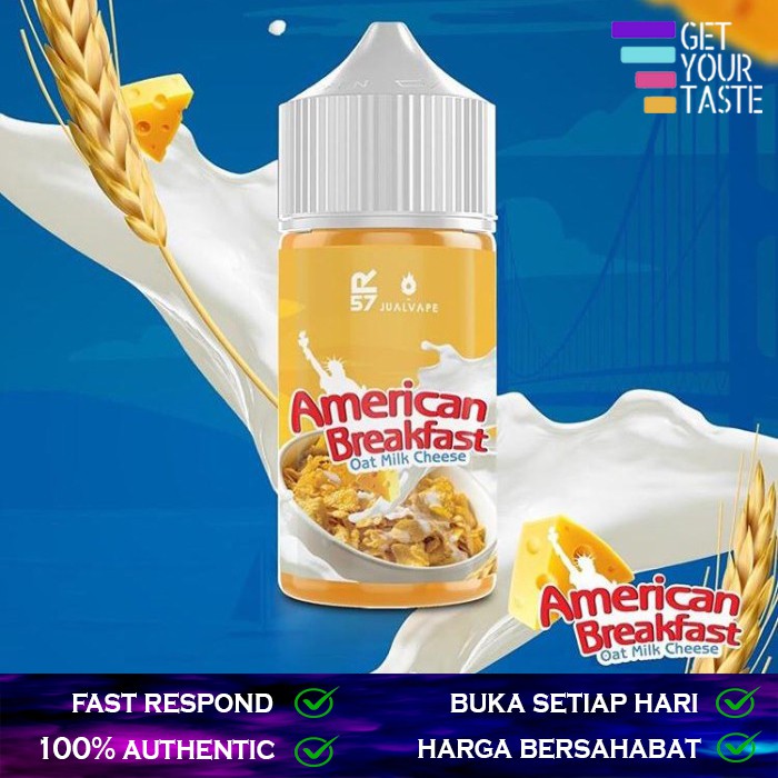 Liquid American Breakfast V4 by R57 x JVP AB Oat Milk