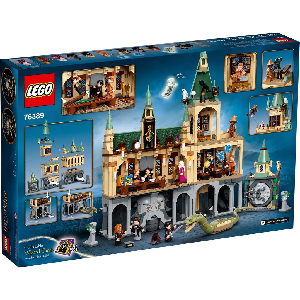Jual Lego Original Harry Potter 76389 Hogwarts Chamber Of Secrets - Mainan Anak Edukasi Film Disney Ron | Shopee Indonesia