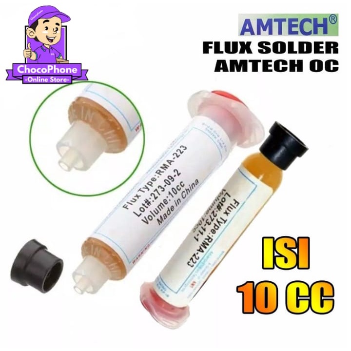 Jual Flux Pasta Solder Amtech RMA223 OC Minyak Solder Shopee Indonesia