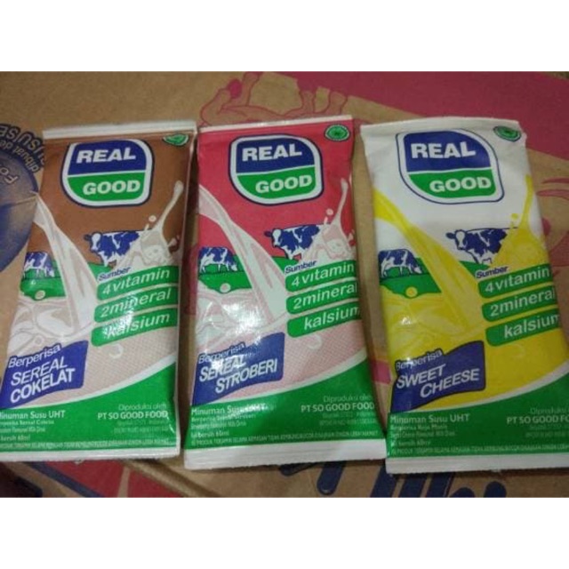 Susu Real good 50ml Shopee Indonesia