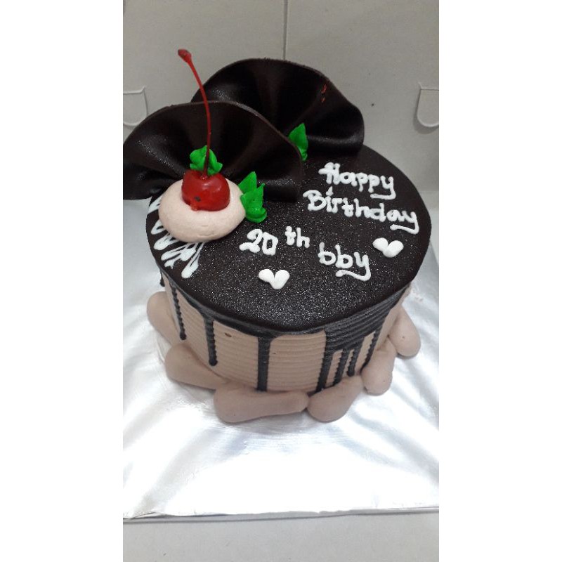 Kue ultah Black forest mini Shopee Indonesia