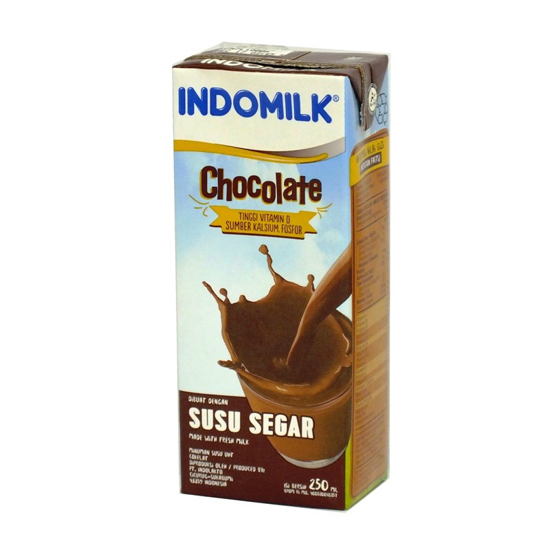 Jual Susu Uht Indomilk 250Ml Coklat Kotak Maju Bersama | Shopee Indonesia