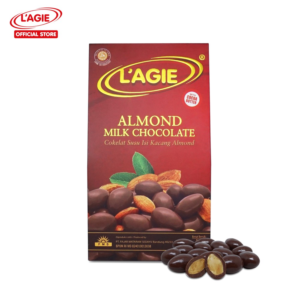 Lagie Coklat Almond Milk 65gr Shopee Indonesia