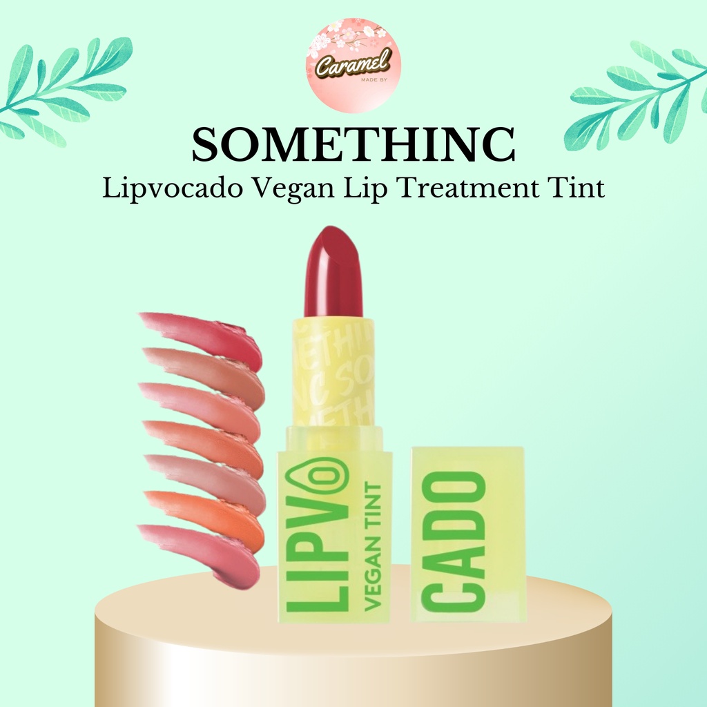 Jual SOMETHINC Lipvocado Vegan Lip Treatment Tint Lip Balm Warna