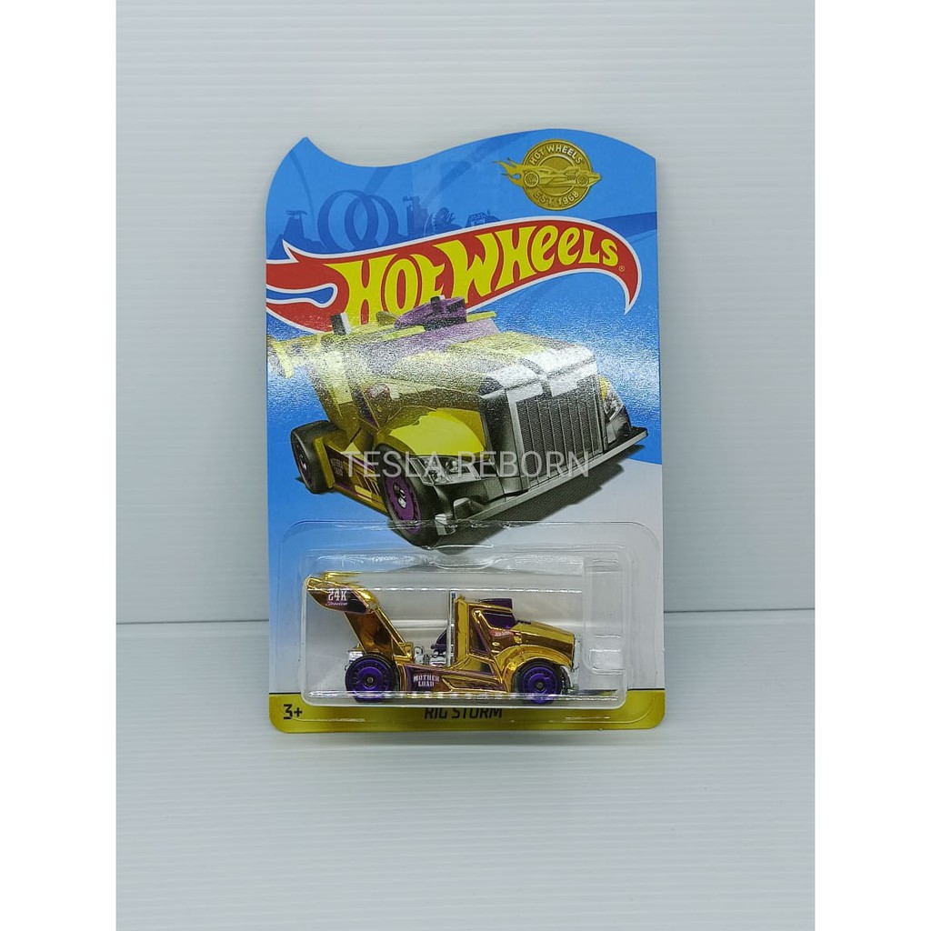 Hot Wheels Mattel Exclusive Cars Rig Storm | Shopee Indonesia