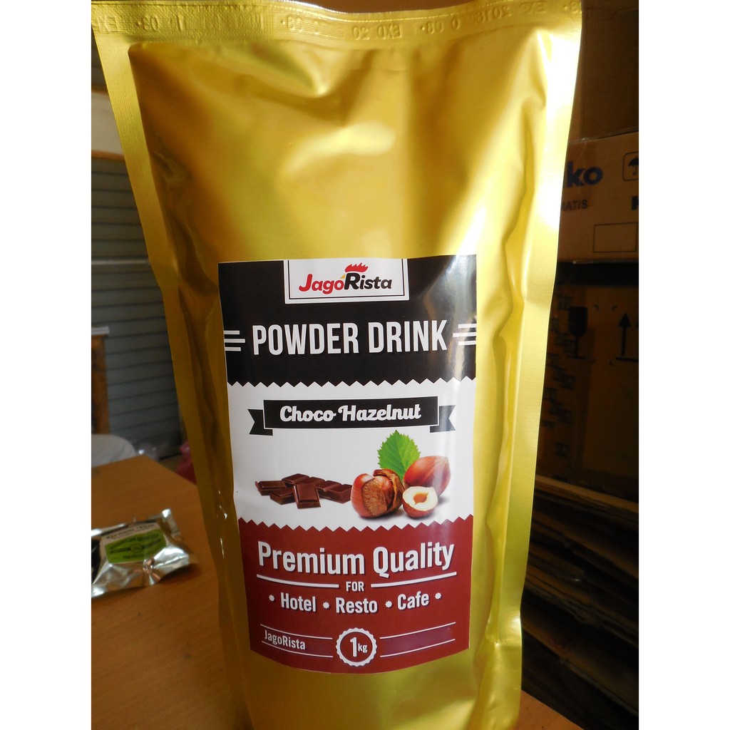 BUBUK MINUMAN PREMIUM CHOCO HAZELNUT Jagorista 1 kilo Shopee Indonesia