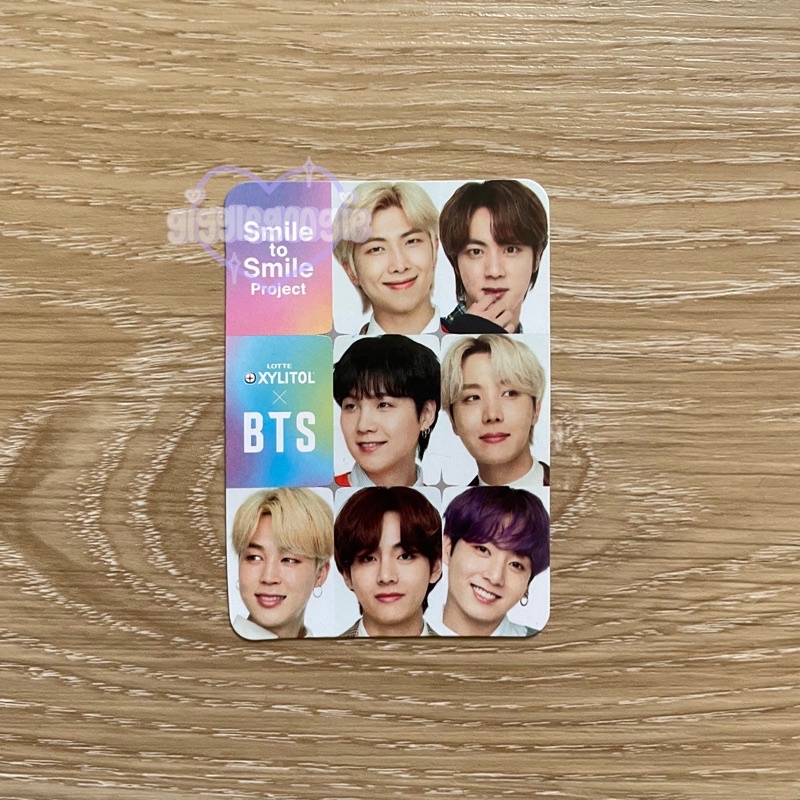 Jual Photocard PC BTS Xylitol (PC Group Only) Shopee Indonesia
