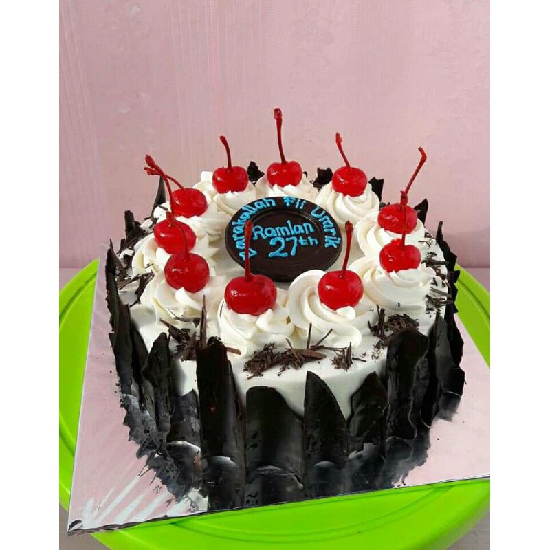 Jual Tart Coklat Simple Tart Ultah,Tart Coklat | Shopee Indonesia