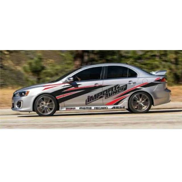 Jual Terkeren Stiker Cuting Mobil Sedan Mobil Balap Terkeren | Shopee Indonesia
