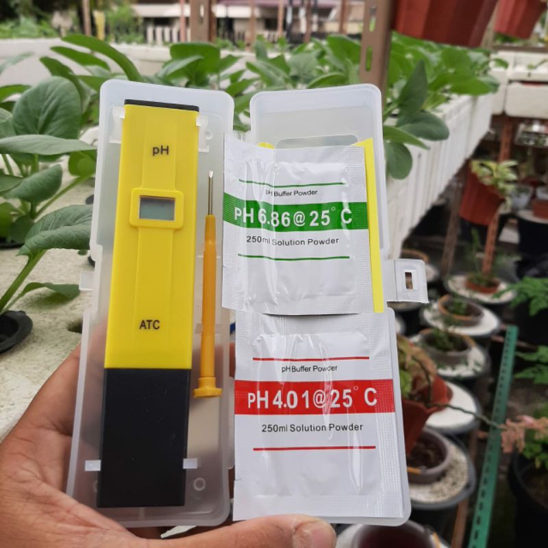 Jual Ph Meter Digital Air Untuk Hidroponik / Kolam / Tambak / Cupang