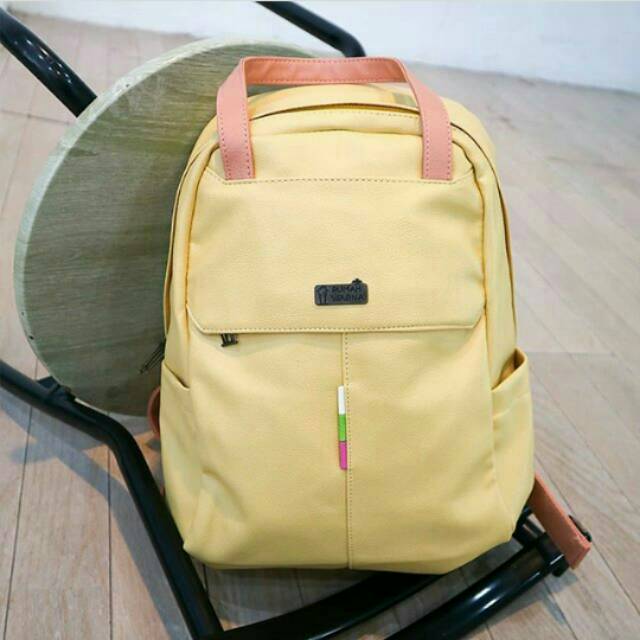 Tas Ransel Danera Kuning Rumah Warna Shopee Indonesia