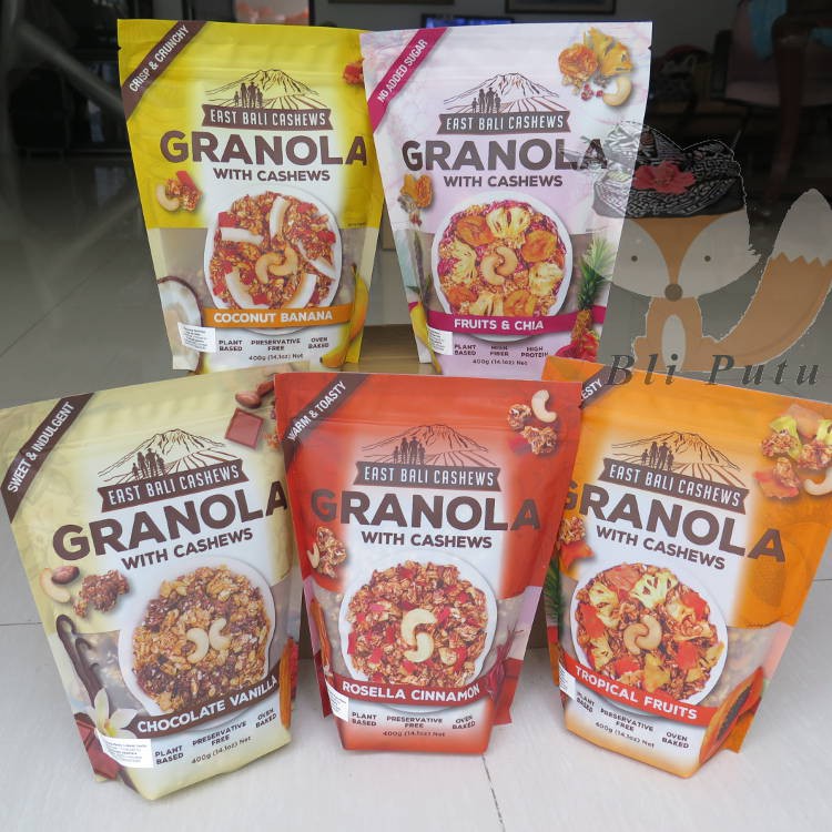 Granola Cereals East Bali Cashews 400gr Shopee Indonesia