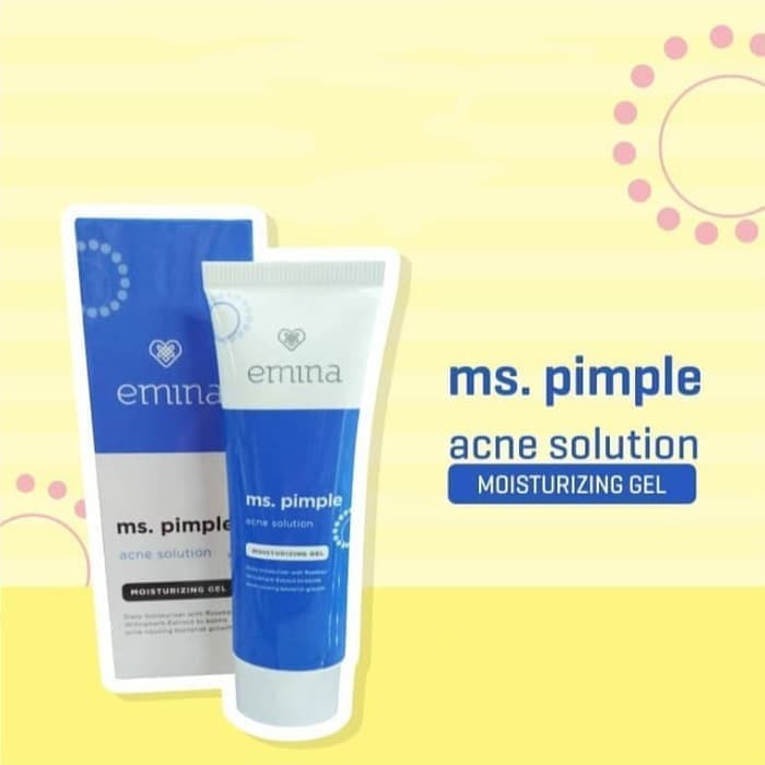 Emina Ms. Pimple Acne Solution Moisturizing Gel Shopee Indonesia