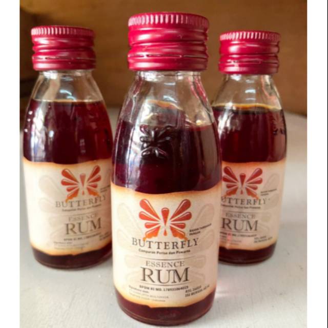 RHUM / RUM ESSENCE PERISA / PEWARNA KUE KUPU KUPU 60ML Shopee Indonesia
