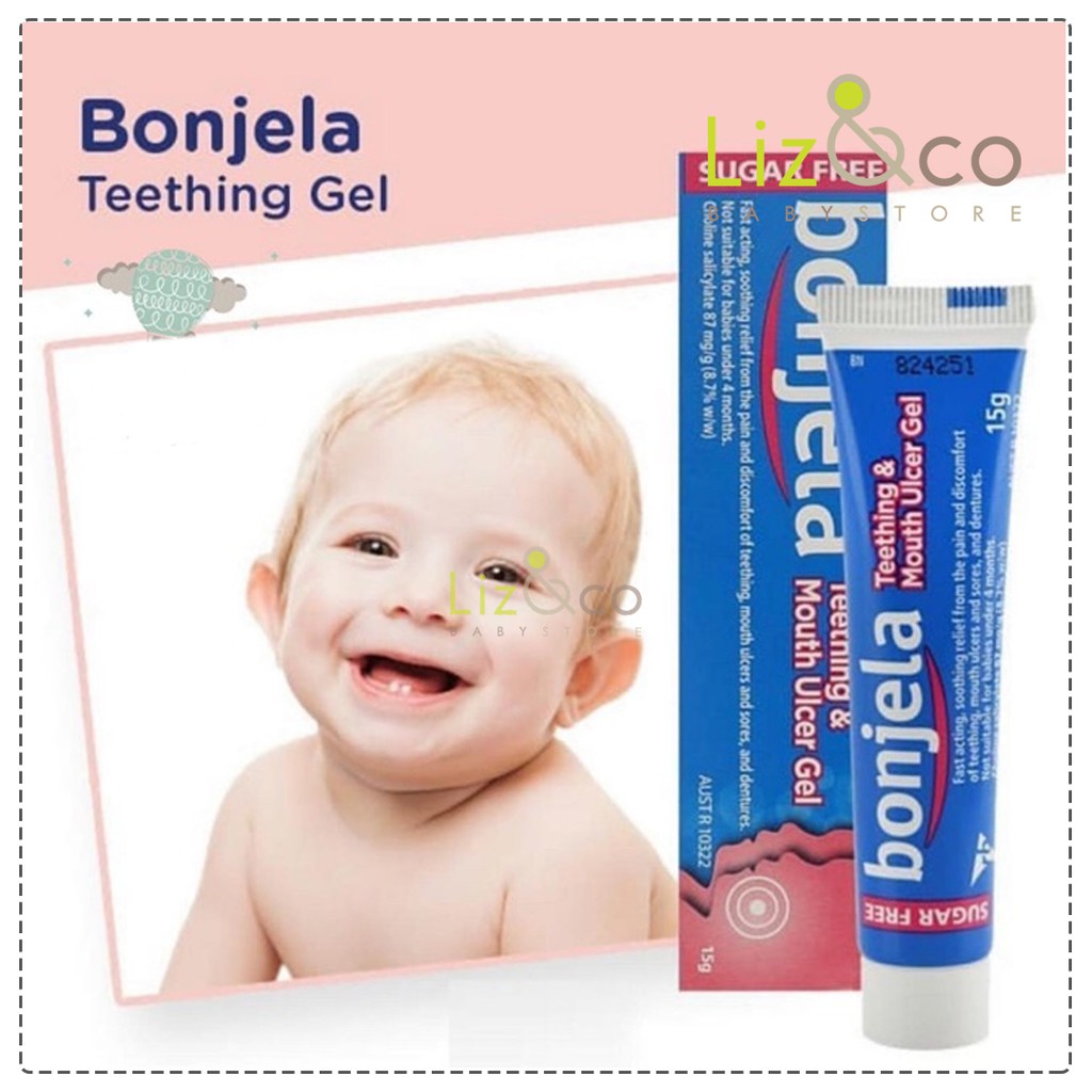 Jual Bonjela Teething & Mouth Ulcer Gel 15gr Shopee Indonesia