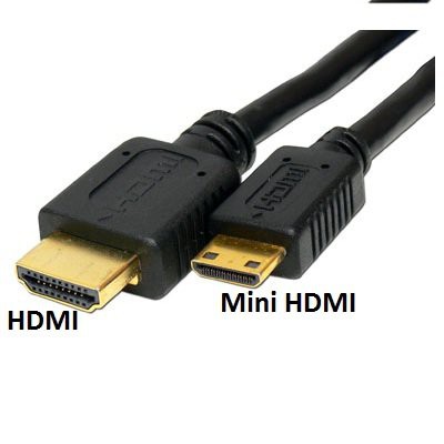 Jual Kabel Mini Hdmi To Hdmi 1.5M (Utk Tablet / Gadget / Elektronik Lain) Indonesia|Shopee Indonesia