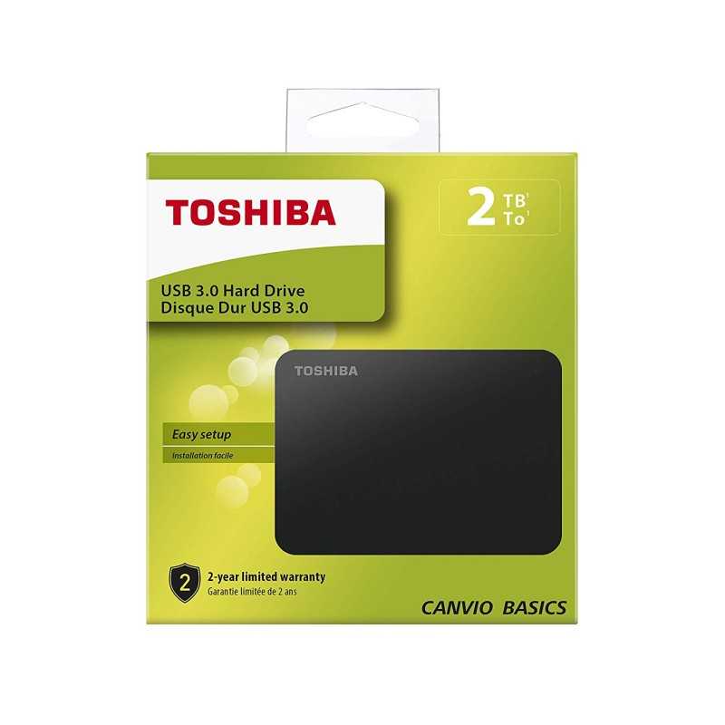 Jual Toshiba Canvio Basic 2Tb - Hdd / Hd / Hardisk / Harddisk External 2.5" Usb 3.0 | Shopee Indonesia