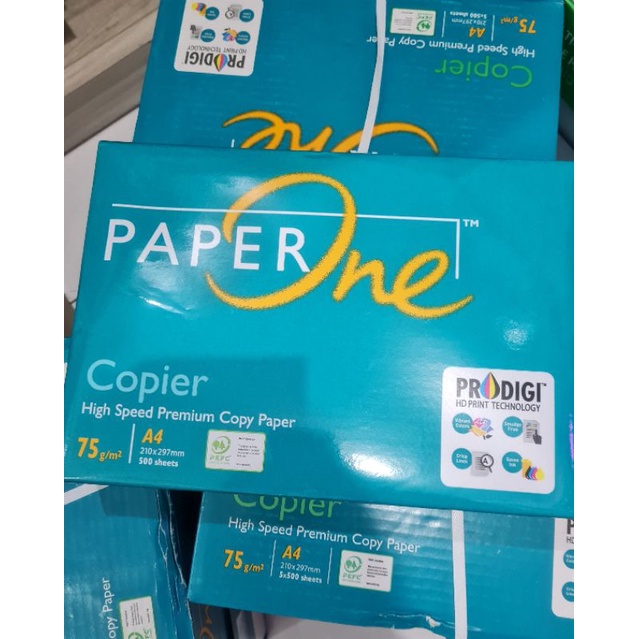 Jual HVS A4 HVS A4 Paper One 75 gsm Shopee Indonesia