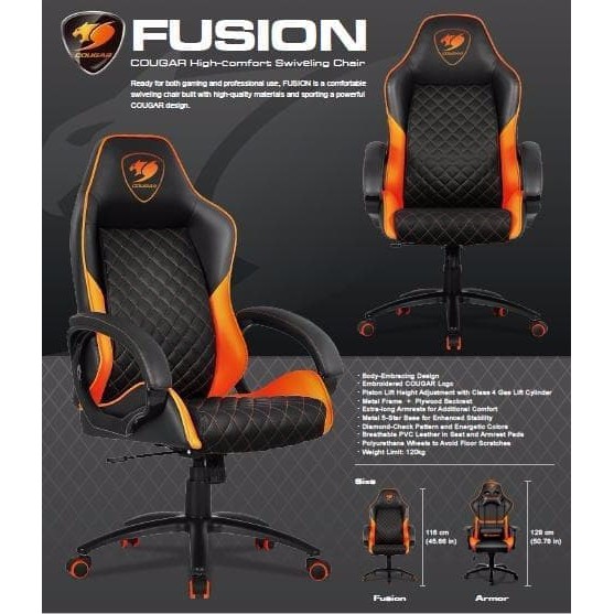 5600 Koleksi Kursi Gaming Cougar Fusion Gratis Terbaru Gambar Kursi