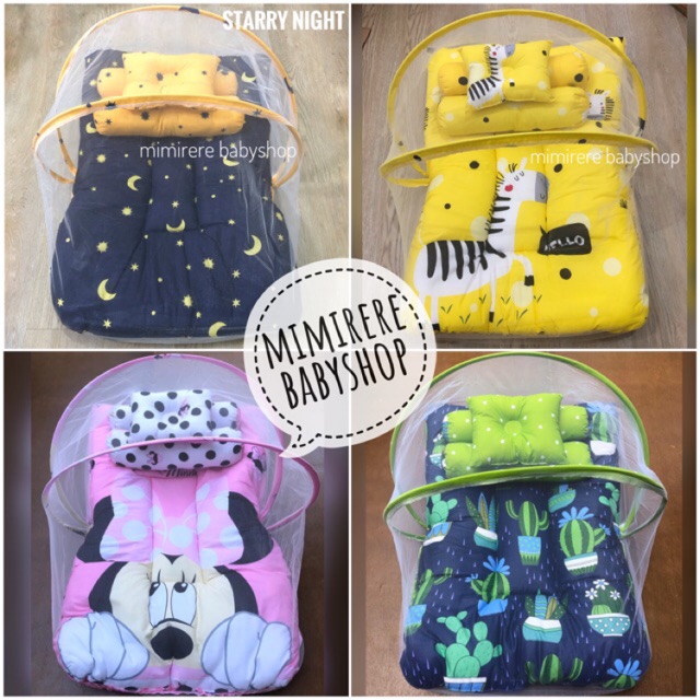 Kasur Kelambu Bayi Set Bantal Guling PREMIUM ORIGINAL