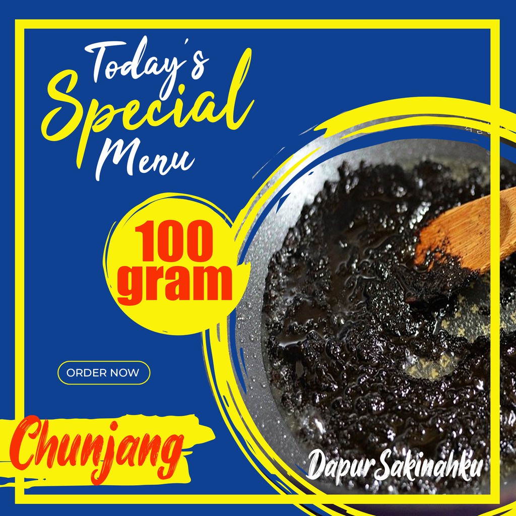 Chunjang / Choonjang / Pasta kedelai hitam Import Korea 100gr Shopee