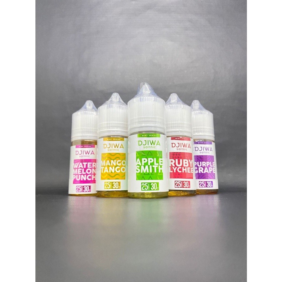 Jual SALT NIC LIQUID 100 AUTHENTIC DJIWA SALT NIC LIQUID 30ML 25MG