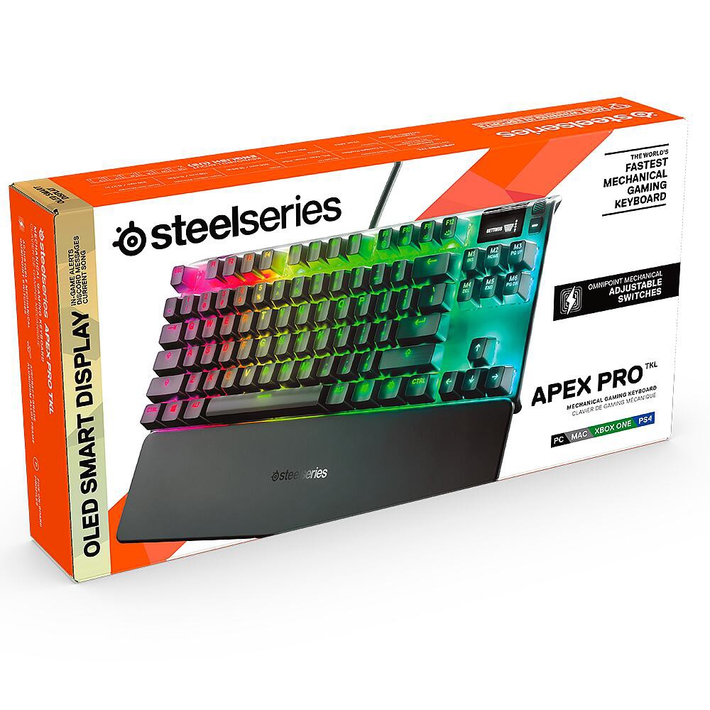 Jual Steelseries Apex Pro Tkl Omnipoint Switch Gaming Keyboard Indonesia|Shopee Indonesia