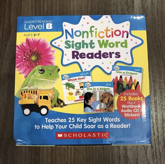 Jual Non-Fiction Sight Word Readers Level B - With Audio Cd Indonesia|Shopee Indonesia