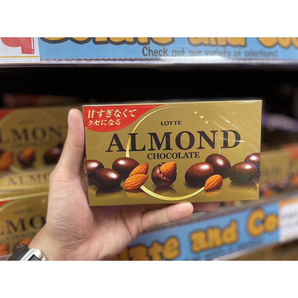 Jual Coklat Almond Lotte | Shopee Indonesia