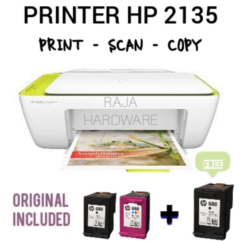 Jual Printer All in One HP Deskjet Ink Advantage 2135 Print/scan/copy
