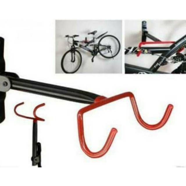Hanger sepeda tembok bracket braket gantungan wall besi Shopee Indonesia