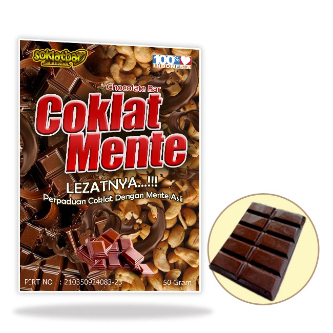 Jual Soklatbar Coklat Mete Bar 50Gr | Shopee Indonesia