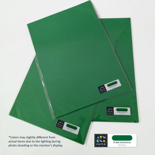 Kertas HVS Warna A4 - IT 41A Asparagus | Shopee Indonesia