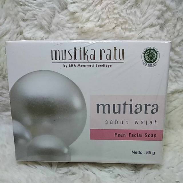 Mustika Ratu Sabun Wajah Mutiara 85gr | Shopee Indonesia