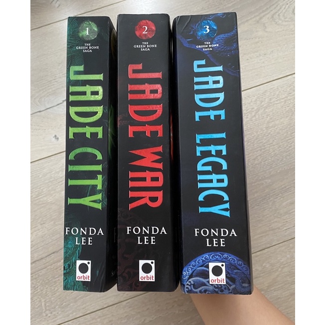Jual Green Bone Saga Jade City Jade War Jade Legacy Fonda Lee