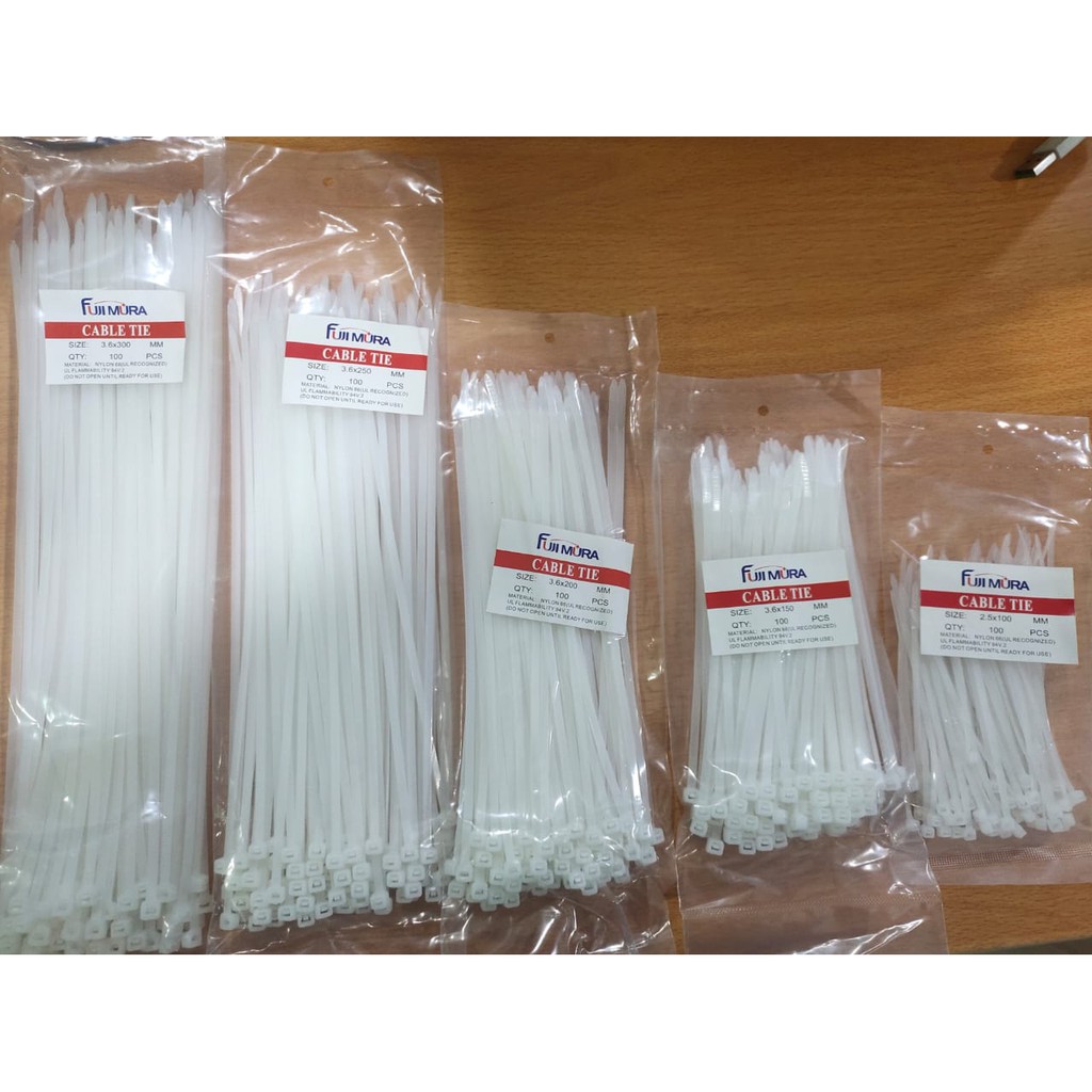 Cable Ties 200mm X 5mm Cable