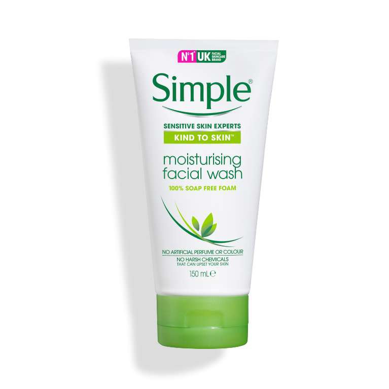 Jual [New] [Promo] Simple Kind To Skin Moisturising Face Wash 150Ml | Shopee Indonesia