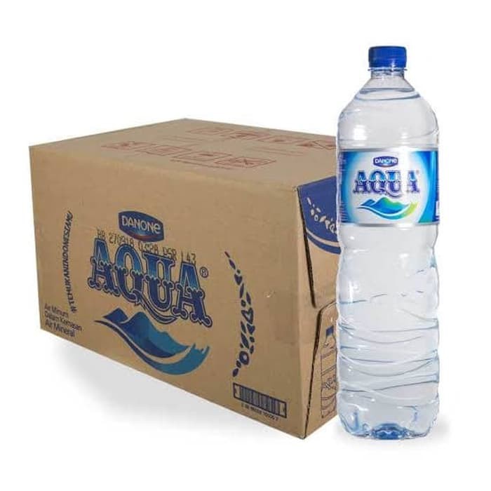 AQUA Botol 1,5 liter / 600 ml | Shopee Indonesia
