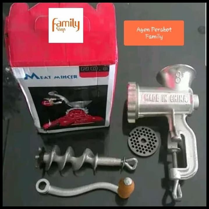 Meat Mincer No 8 Gilingan Daging Manual Alat Giling Serbaguna Shopee