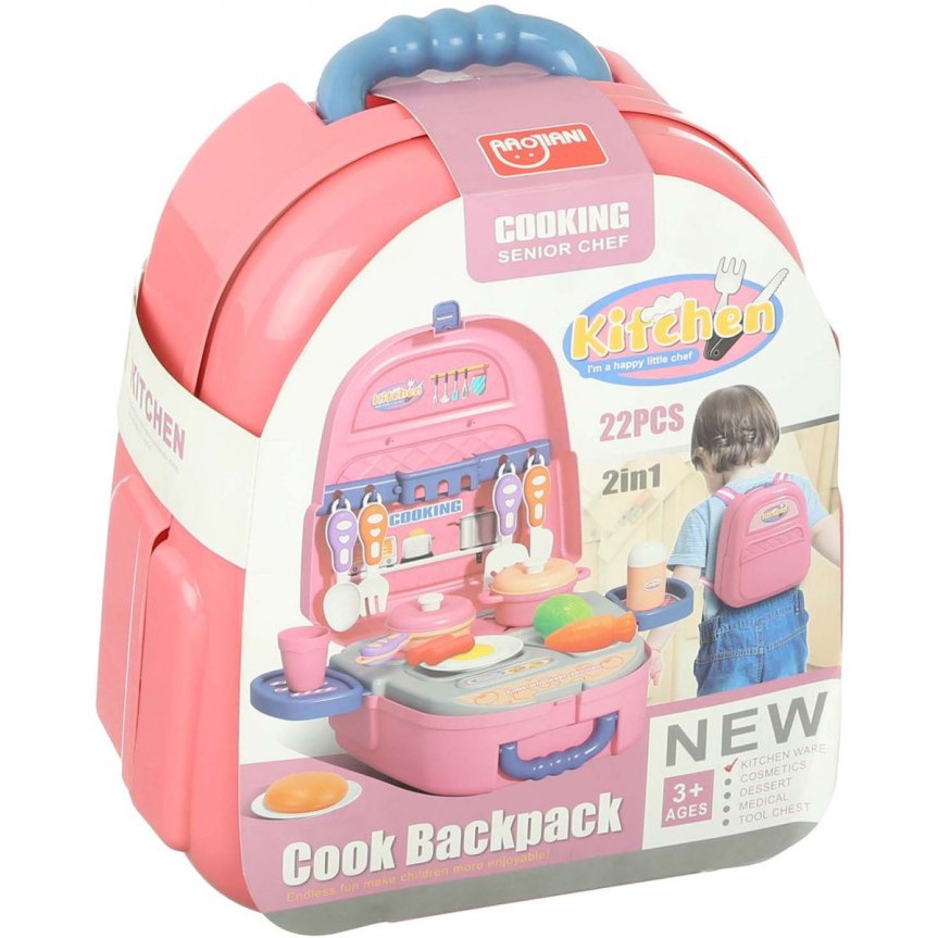 Jual Produk Terbaru Mainan Edukasi Anak Perempuan 2 Tahun Kartu Pintar Ms633 Mainan Kitchen Cook Backpa | Shopee Indonesia