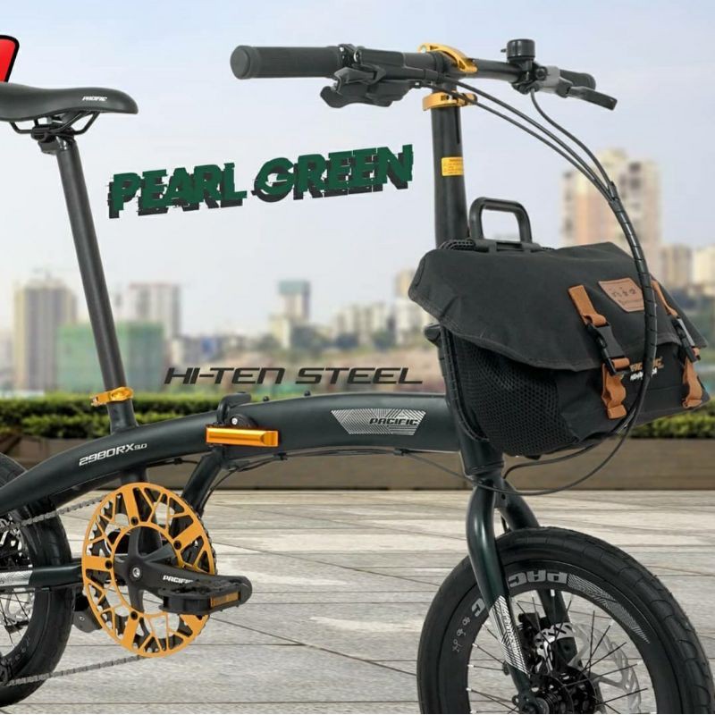 PACIFIC 2980 RX 9.0 16 INCI SEPEDA LIPAT 9 SPEED HYDRAULIC BONUS TAS