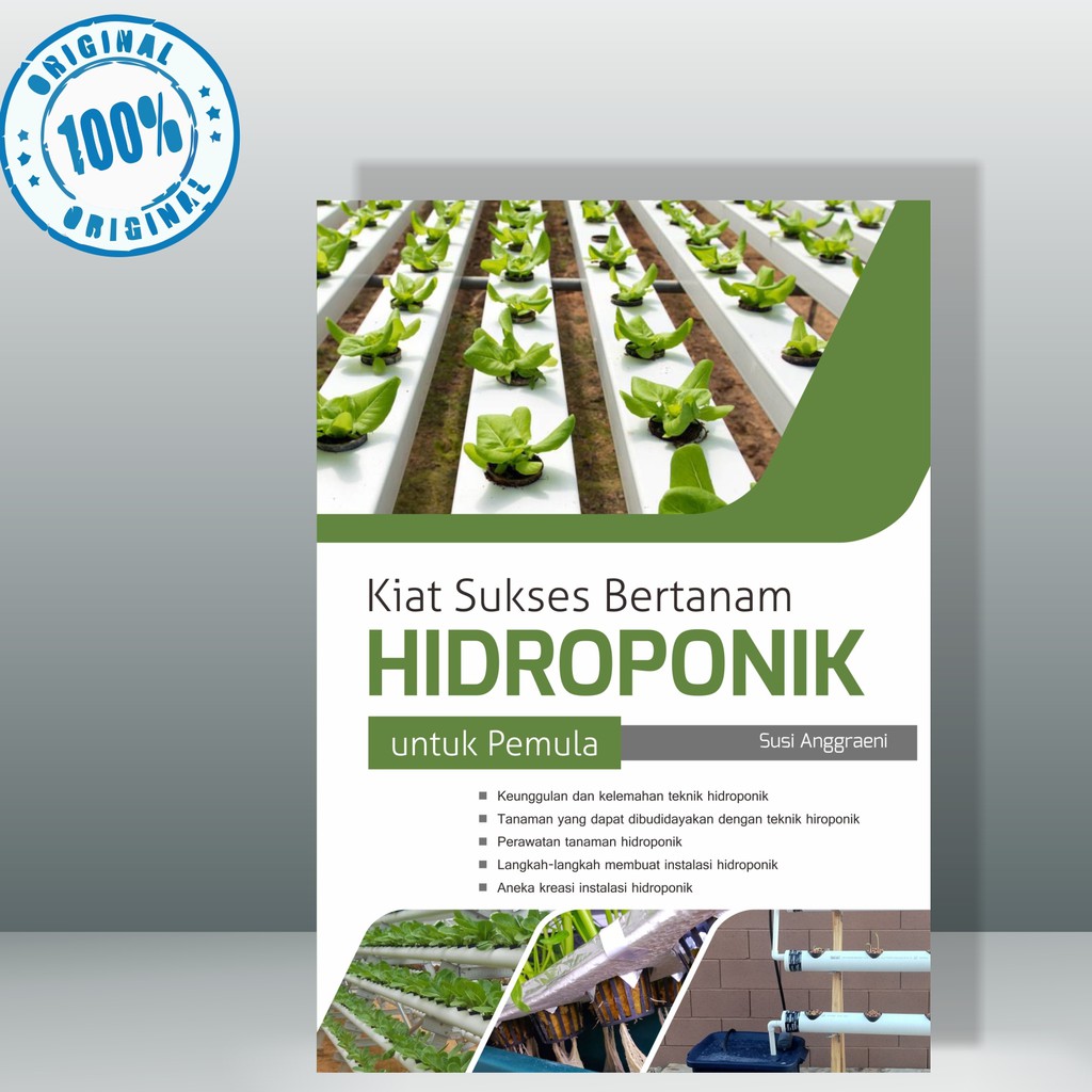 Brosur Sistem Hidroponik tanaman hidroponik sederhana