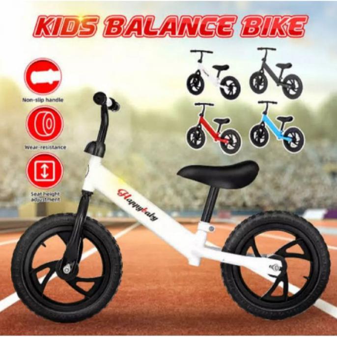 Jual Mainan Sepeda Balance Bike Push Bike Happy Baby / Mainan Sepeda Anak - Random Ready Stock Indonesia|Shopee Indonesia
