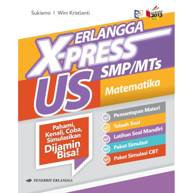 Jual XPRESS US matematika SMP terbaru Erlangga Shopee Indonesia