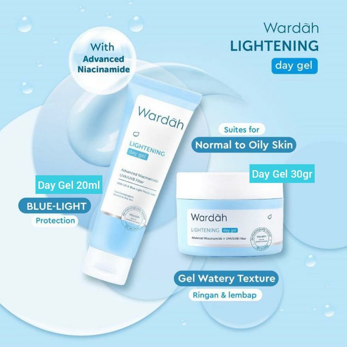Jual Wardah Lightening Day Gel 20 ml Shopee Indonesia