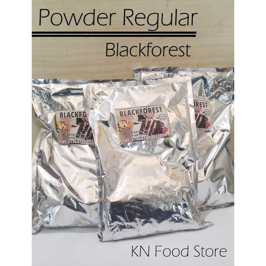 Bubuk Minuman Rasa Blackforest REGULER Powder minuman rasa