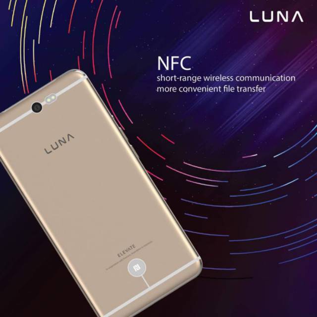(64GB) HP Android dengan fitur NFC termurah Luna V55C Snapdragon