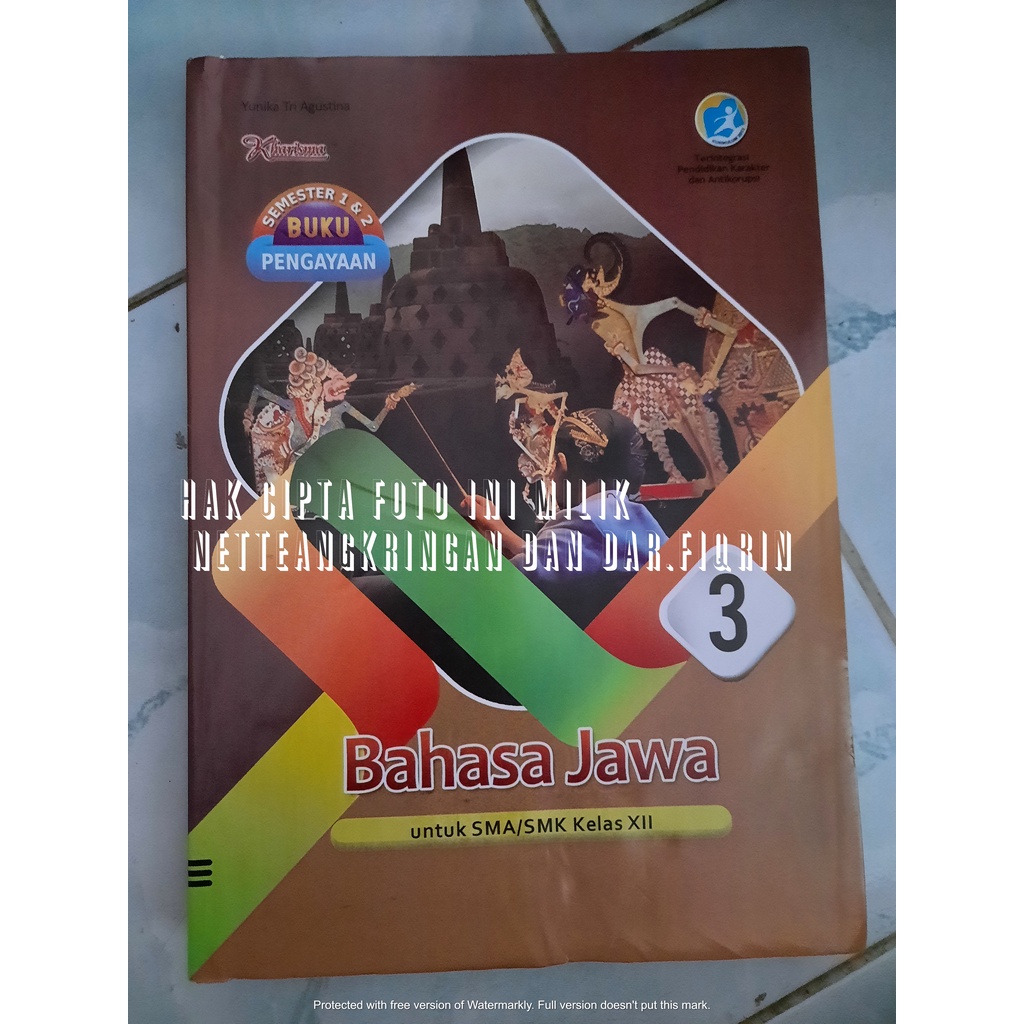 LKS Bahasa Jawa Kelas 12 XII SMA MA Semester 1 &amp; 2 K13 rev 2018 Kharisma  Top New | Shopee Indonesia