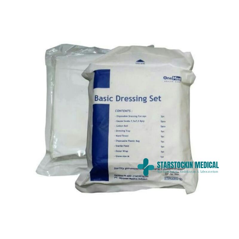 Jual Basic Dressing Set Onemed Rawat Luka Disposable Shopee Indonesia